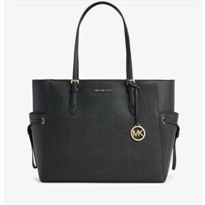 Michael Kors Gilly Large Drawstring Travel Tote in Black-Extra Large-New  $598